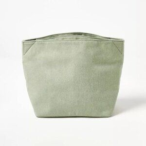 Brand New Cotton Lunch Tote - Figmint, Sage Green.